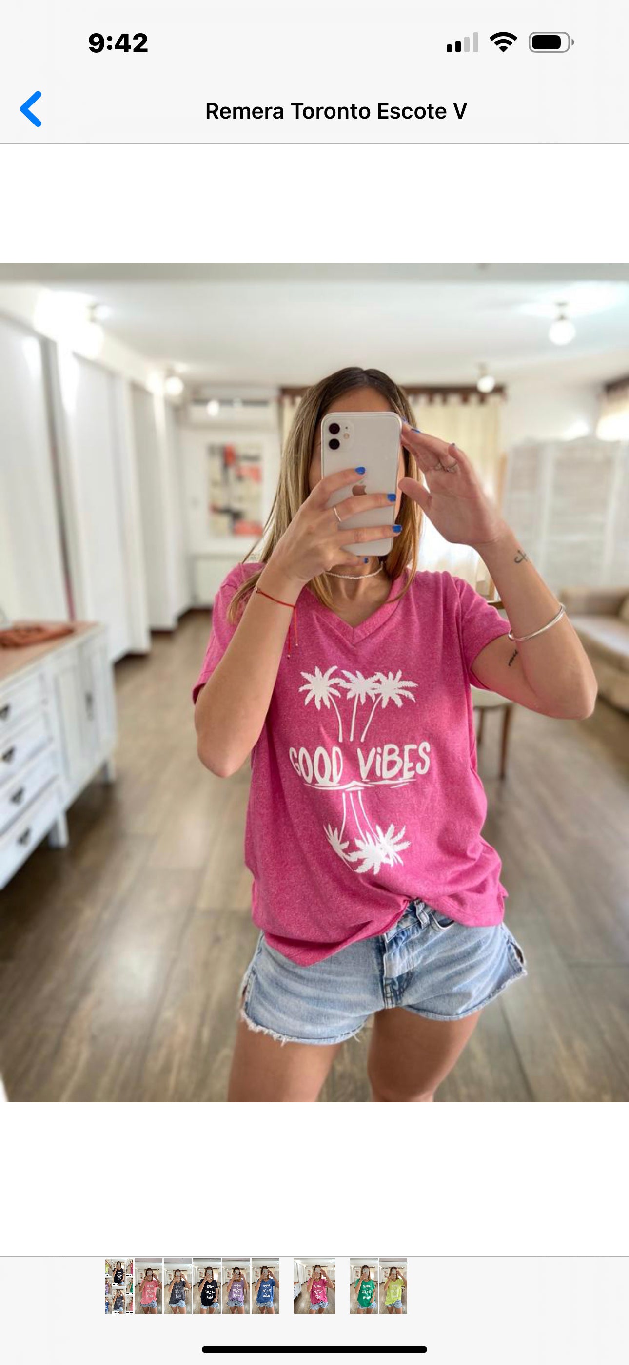 Polera Toronto Good Vibes