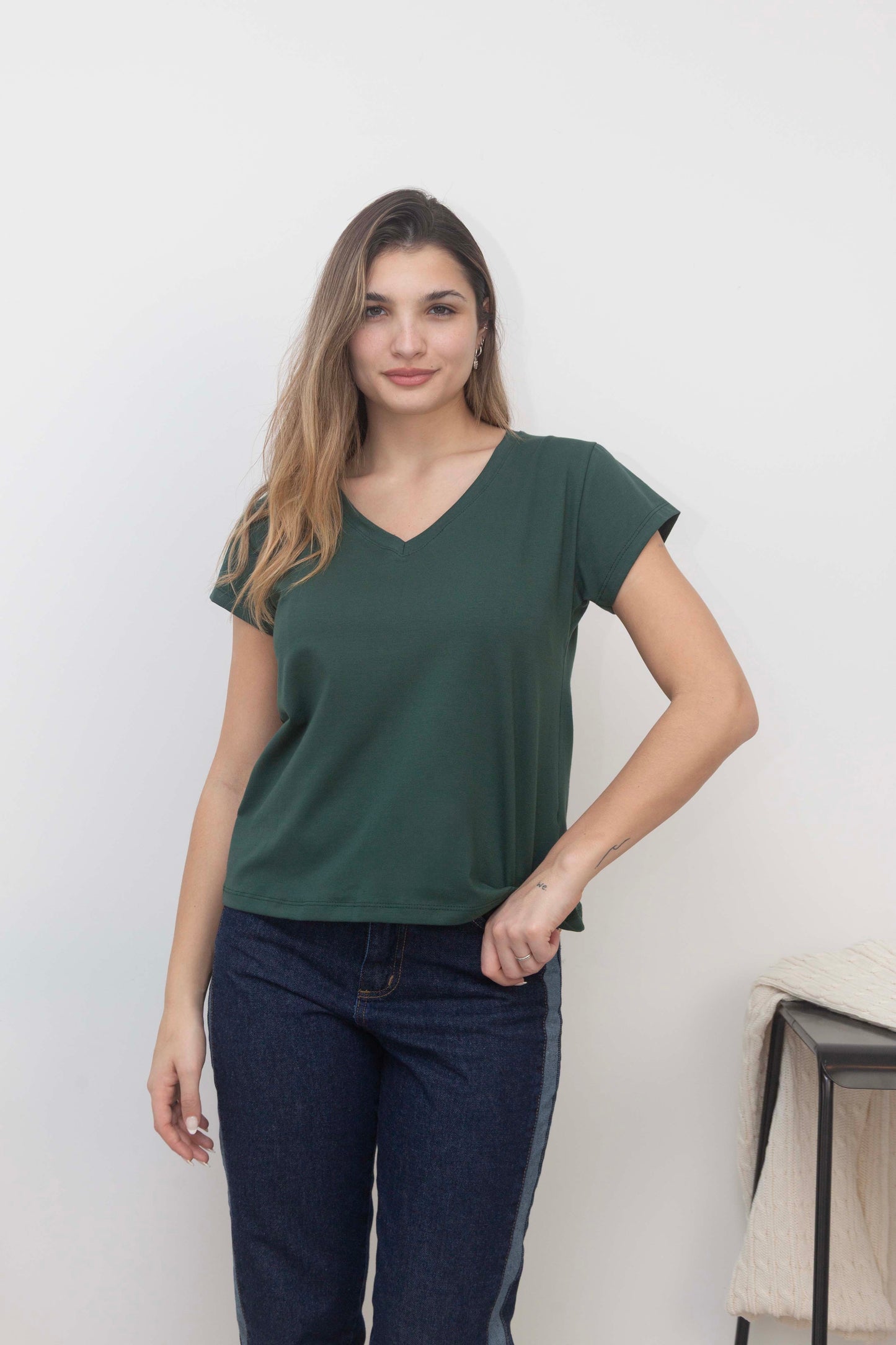 Polera MICA escote V