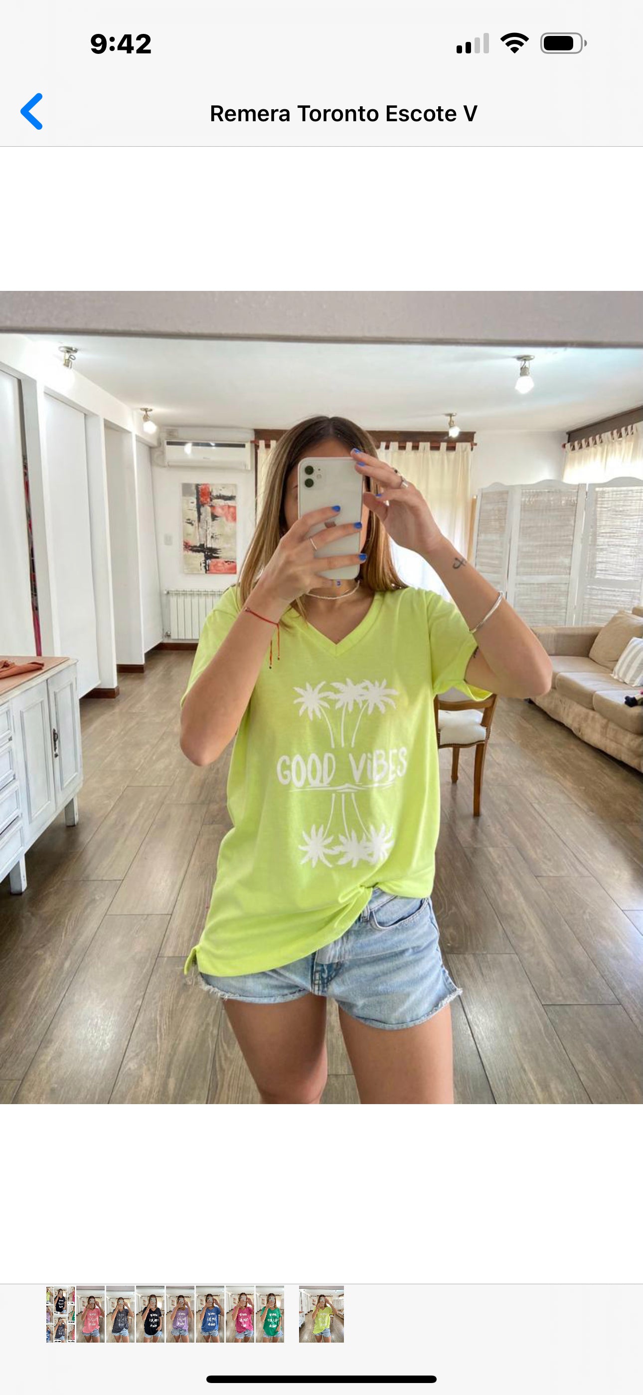 Polera Toronto Good Vibes