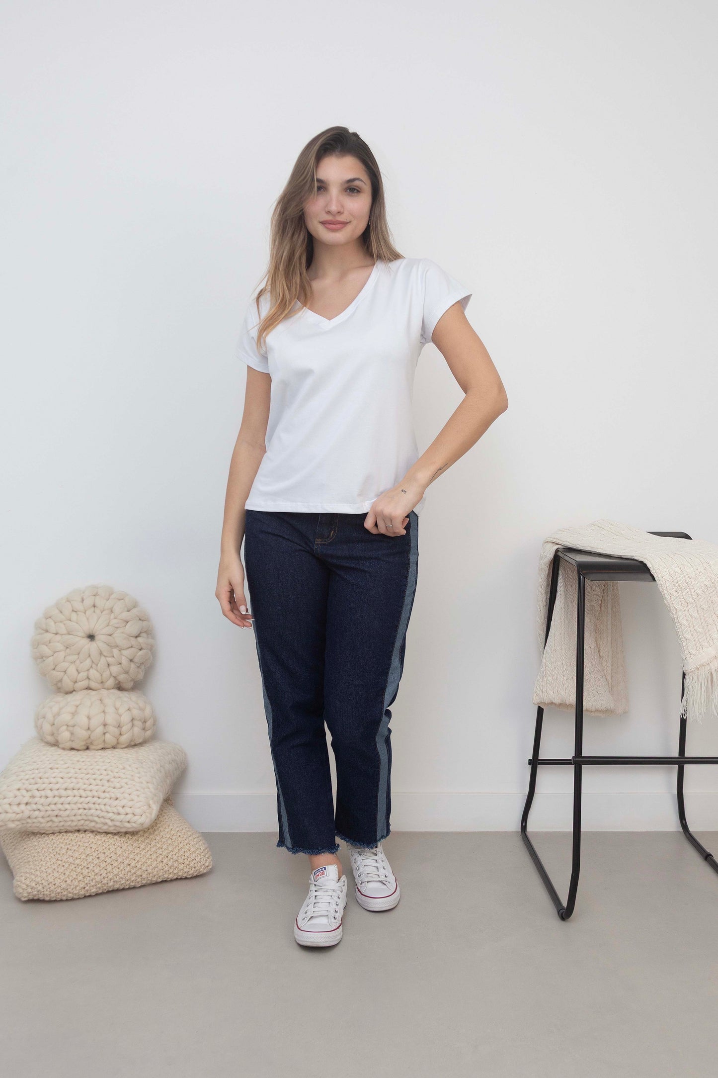 Polera MICA escote V