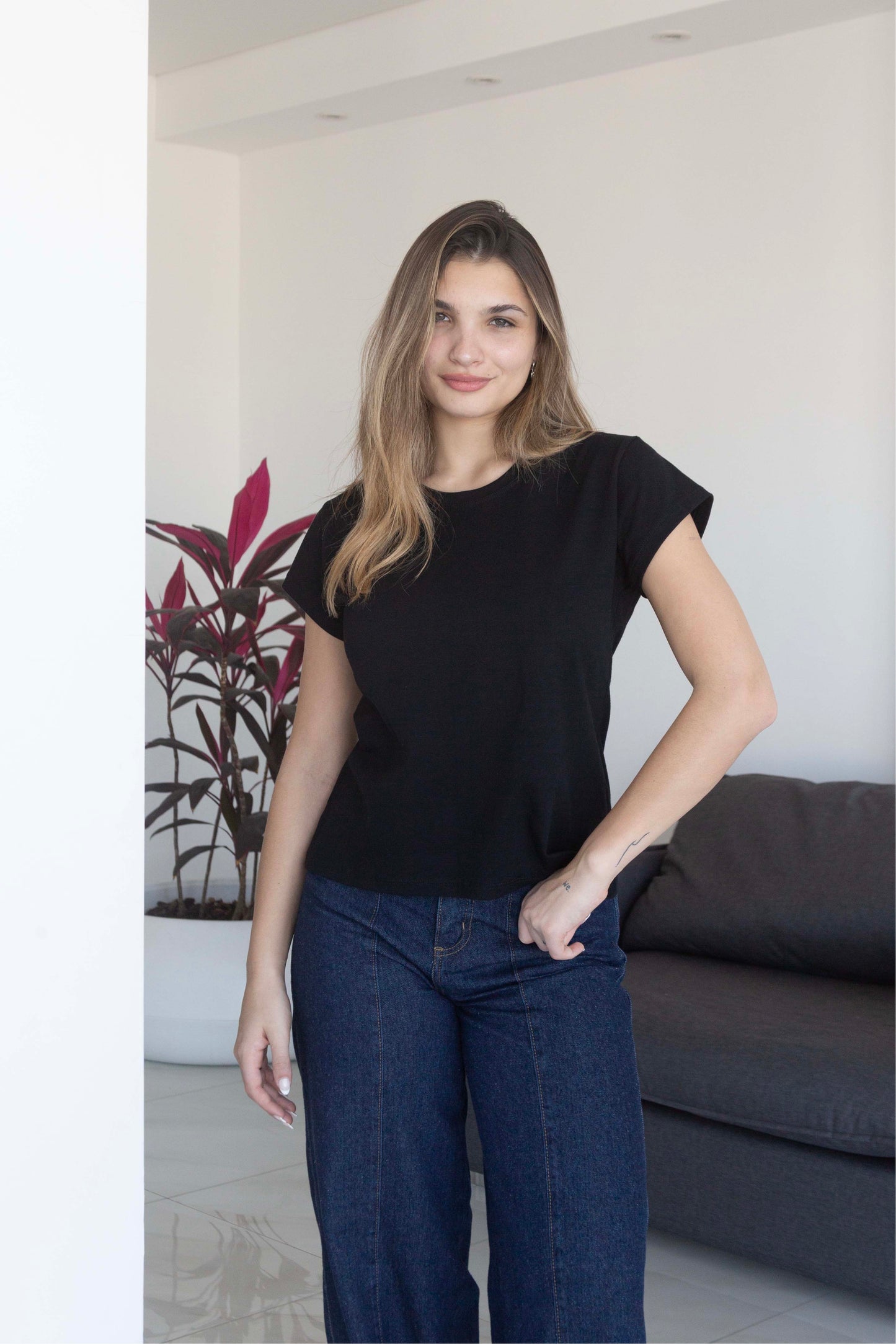 Polera MICA escote redondo