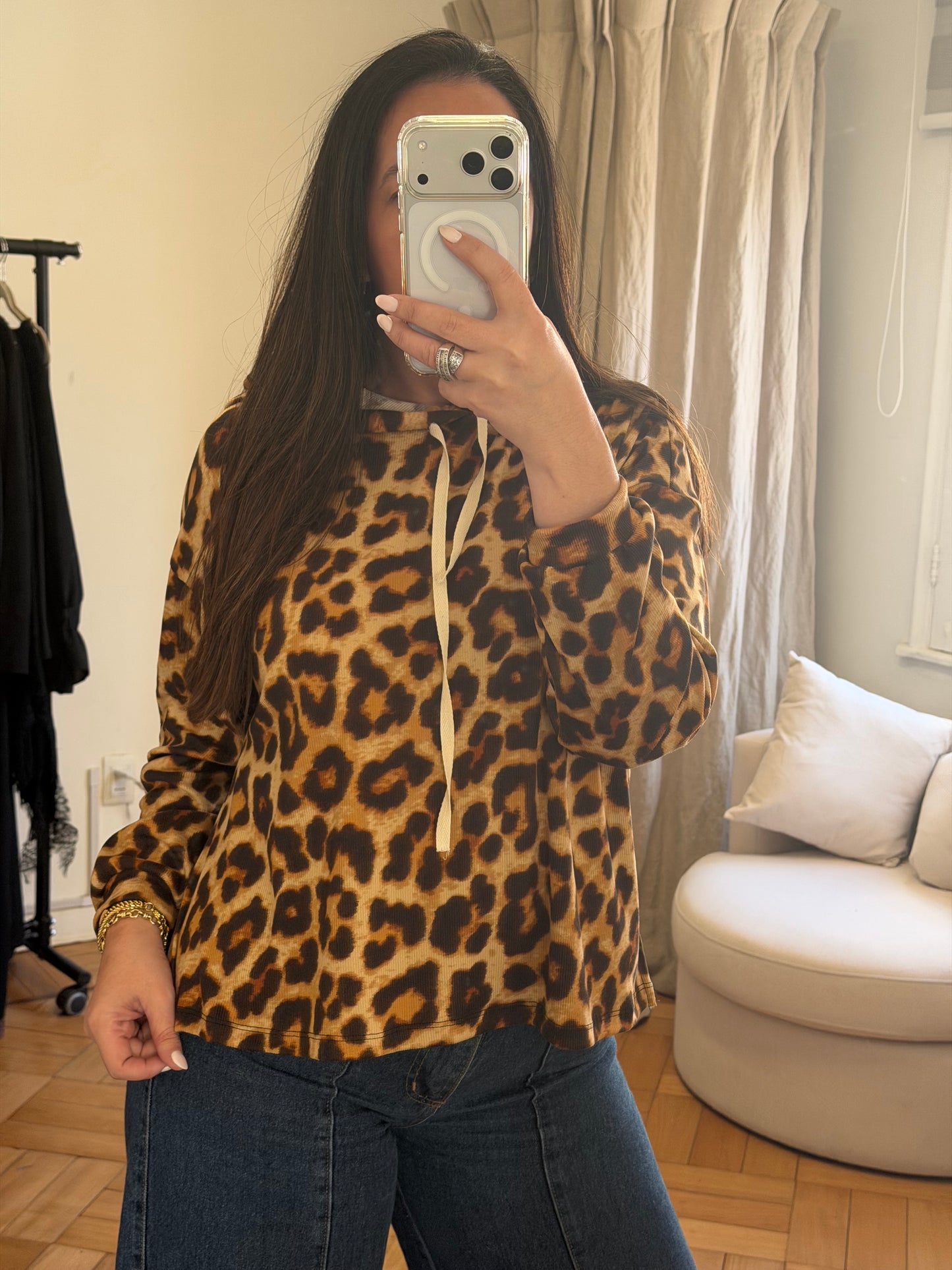 Poleron animal print