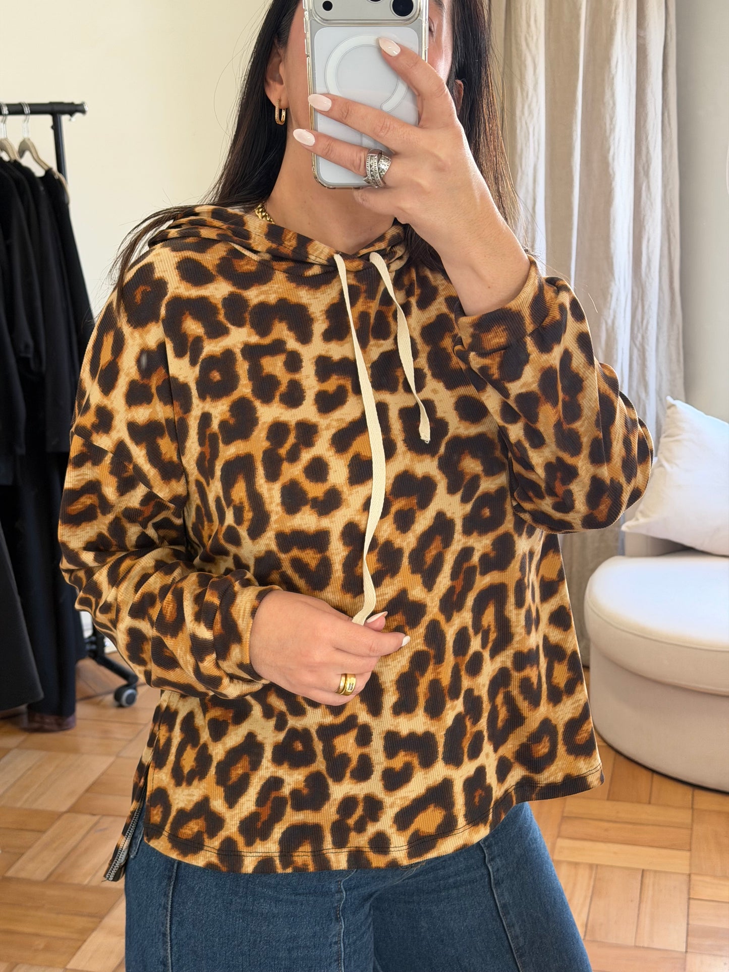 Poleron animal print