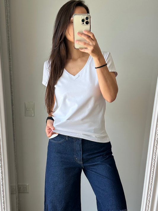 Polera MICA escote V